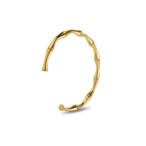 14-B-10 Gold C- Shaped Bracelet