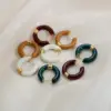 Wholesale Ion Plating (IP) Round 304 Stainless Steel Sweet Waterproof Non Tarnish Earrings