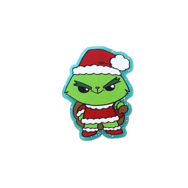 oly-88ef339c19029039b1a71614e4f0962b Wholesale New loose powder cross-border cartoon Christmas cute ornaments acrylic pins adorable DIY patch accessories