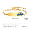 Wholesale PVD Coated Real Gold Plated 18K Gold Car Football 304 Stainless Steel Cute Simple Style Waterproof Non Tarnish 304 Stainless Steel Bracelets