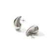 PVD Coated Water Droplets 304 Stainless Steel Elegant Simple Style Waterproof Non Tarnish Ear Studs