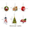 oly-890c3883213d9a2f7282b7d760d9ae87 Wholesale Santa Claus Candy House Earrings