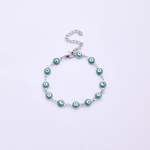 Wholesale Ethnic Style Classic Style Artistic Eye 304 Stainless Steel Bracelets In Bulk