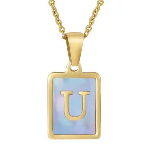 Blue Shell U (Including Chain) / 18K