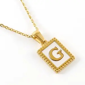 Gold G (Including Chain)