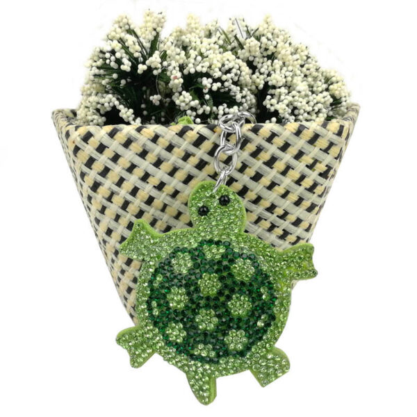 Wholesale Turtle Water Diamond Keychain