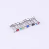 316L Stainless Steel Ear Cartilage Rings & Studs Geometric Waterproof Non Tarnish Surgical Steel Women'S