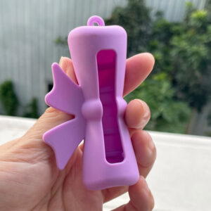 Protective case/purple bow