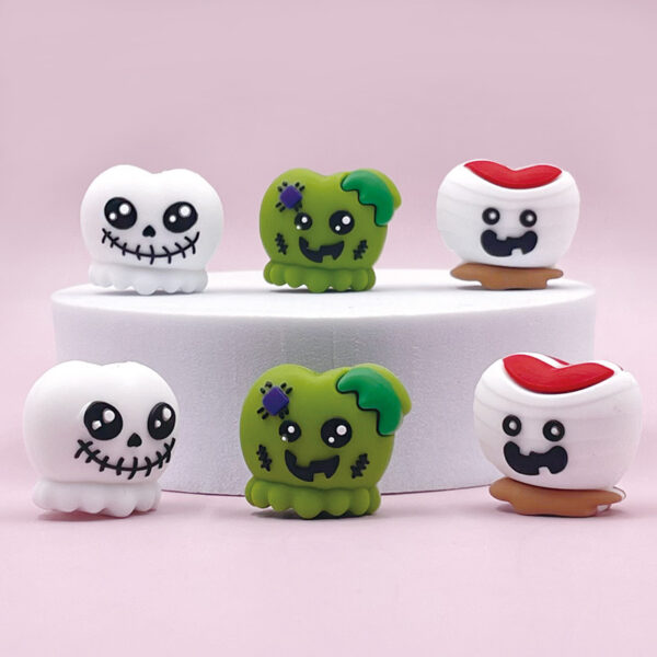 oly-89615685104487253f2fb74dd3043a7b Wholesale Horror 3D Silicone Beads
