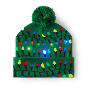 25 emerald green light running cap
