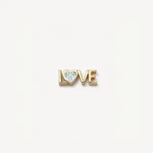 With Zirconium Love Accessory