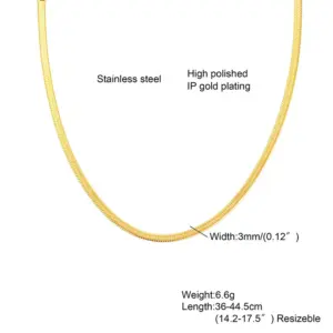 Golden 3mm * 36 8.5cm