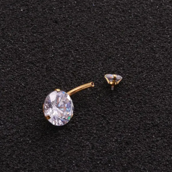 316L Stainless Steel Ear Cartilage Rings & Studs Geometric Waterproof Non Tarnish Surgical Steel Women'S