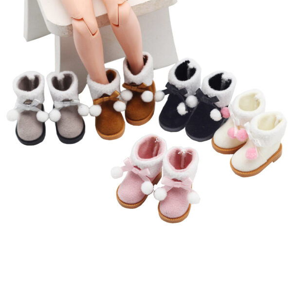 oly-89b2ba26f066b946a2212d6f72a41edf Wholesale Doll boots 6 points small doll 8 points doll cute ball boots shoes 3.2cm