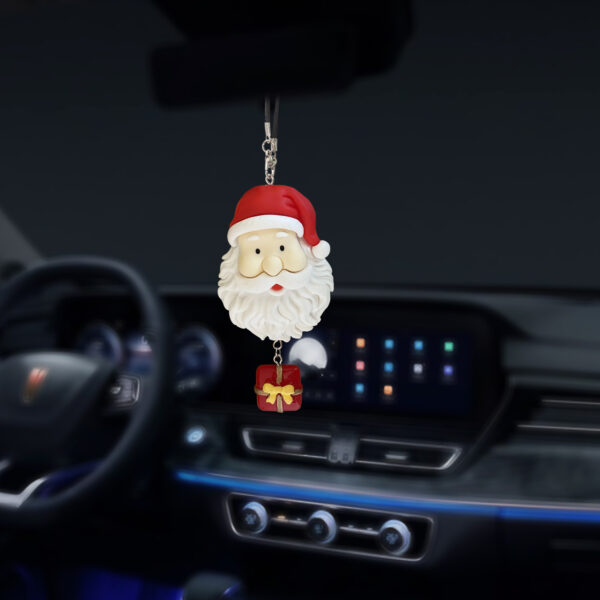 oly-89c196b8cb4f3ae990f7b6db39da0df8 Wholesale Christmas Reindeer Snowman Car Rearview Mirror Decoration Pendant