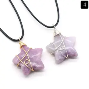 Lilac (Single) / Gold Winding Wire