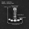 oly-8a09502371ff7e49011556cd580bccc6 Wholesale 1 Piece Belly Rings Simple Style Classic Style Solid Color 302 Stainless Steel 316 Stainless Steel lishing Rhinestone Inlay Diamond Belly Rings
