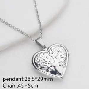 LW011-12 Steel Color Tree of Life