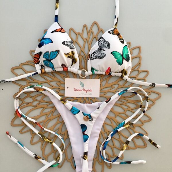 Wholesale 2025 European and American New Cross-Border Amazon Split Bikini Sexy Brazilian Bikini Exrt Beach Swimsuit