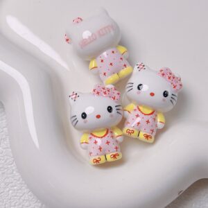 01-White Powder / [Sold per piece] Size approx. 19 x 26 mm, aperture approx. 3.3 mm