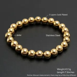 8mm / Gold
