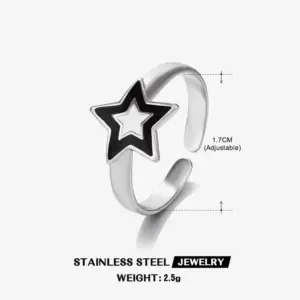 Pentagram ring-ZN332S / No. 7