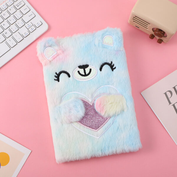 Wholesale Cartoon Plush Notebook Gift