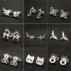 PVD Coated 18K Gold Real Gold Plated Animal 304 Stainless Steel Waterproof Non Tarnish Ear Studs