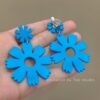 Wholesale 80 s Retro Hong Kong Style Girls' Earrings Ear Clip Ear Holes Performance Europe and America Exaerated Painless Fake Earrings Jewelry Tide