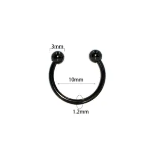 Black / 1.2x10x3MM