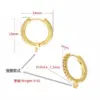 Wholesale Color Micro-inlaid Zircon Copper Ear Clip Nihaojewelry