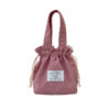 oly-8ab8403eedf5ebf9424ded1bf35f156e Wholesale MAY RABBIT corduroy awstring bag large capacity handbag storage bag canvas bag with hand gift awstring bag fashion
