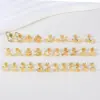 Wholesale 1 Pair Simple Style Geometric Plating Stainless Steel Ear Studs