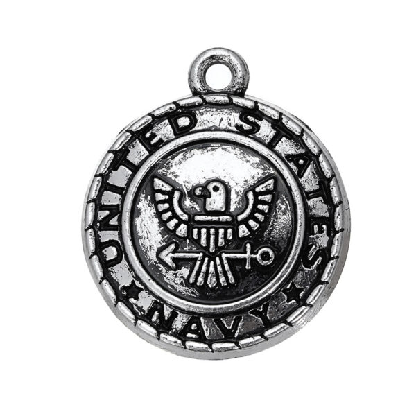 oly-8acb9ef96bdf3752c4bccffd6c1cc0a4 Wholesale Vintage Zinc Alloy US Air Force Navy Force Fire Alarm Police Department Pendant DIY Jewelry Accessories