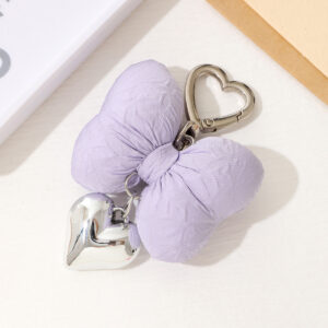 K3365 Bow Love Pendant Purple / pendant