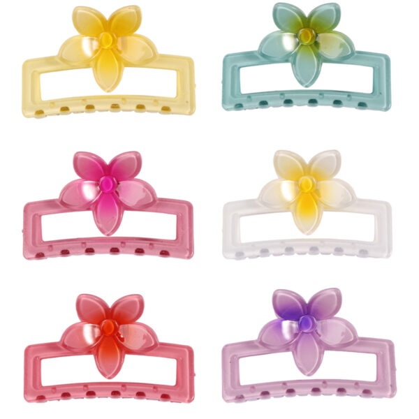 Wholesale Summer New Style Square Frangipani Hair Clip