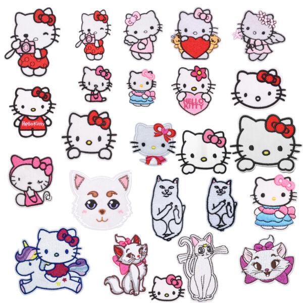 Wholesale Cute cartoon cat patch OLY Exclusive