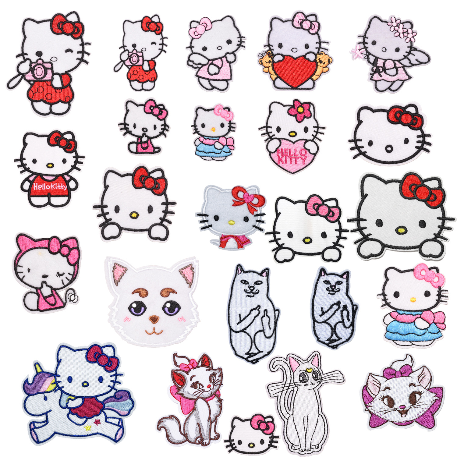 Wholesale Cute cartoon cat patch OLY Exclusive