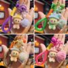 Wholesale Cute little sheep keychain pendant