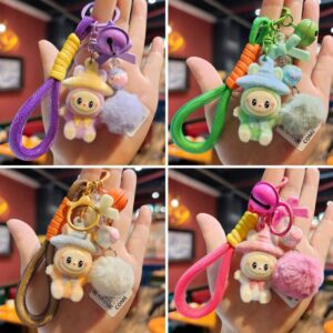 Wholesale Cute little sheep keychain pendant
