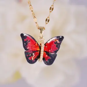 Colorized Butterfly Gold A2873