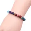 Fashion Printing Natural Stone Artificial Gemstones Bracelets In Bulk