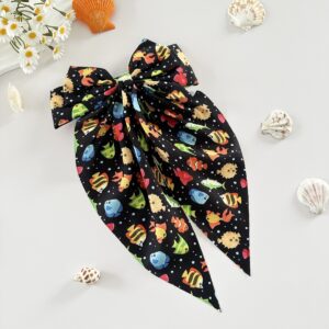 02 tropical fish on black background