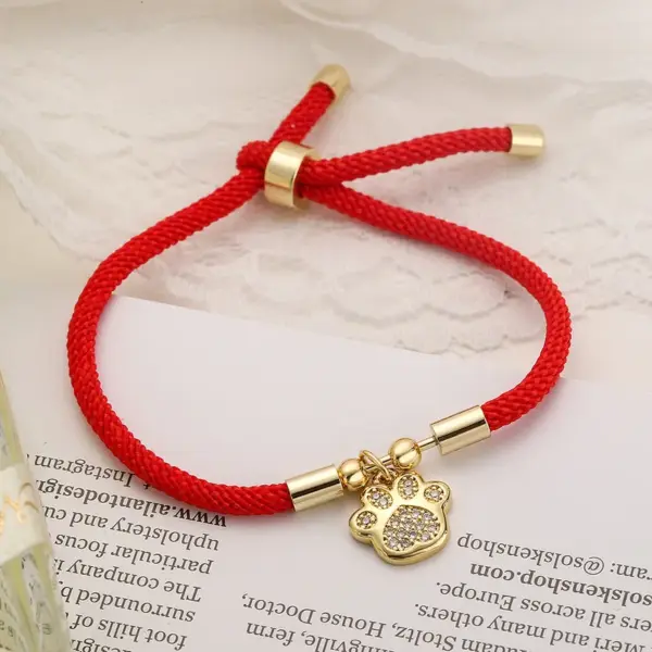 Wholesale Simple Style Commute Heart Shape Copper 18k Gold Plated Zircon Bracelets In Bulk