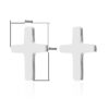 Wholesale Geometric cross stud earrings ins women's fresh cute trendy women's geometric simple earrings Christmas gift