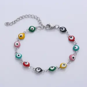 Steel Bracelet [Mixed Color]] / Single Bracelet 16 5cm
