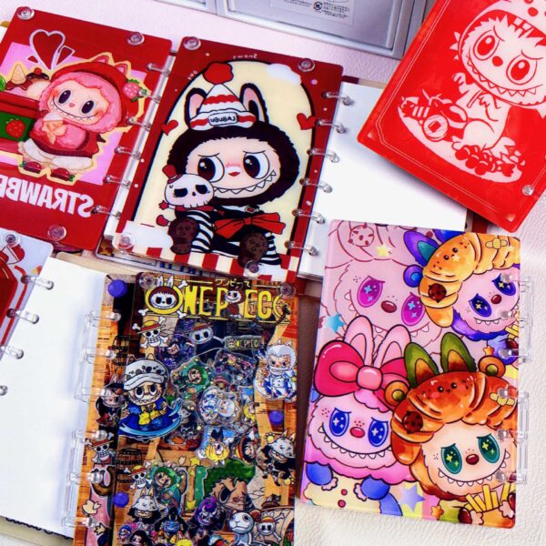 Wholesale A7 Shake-Up Notebook, Acrylic Loose-Leaf Notebook, High-Value Student Shake-Up Notebook