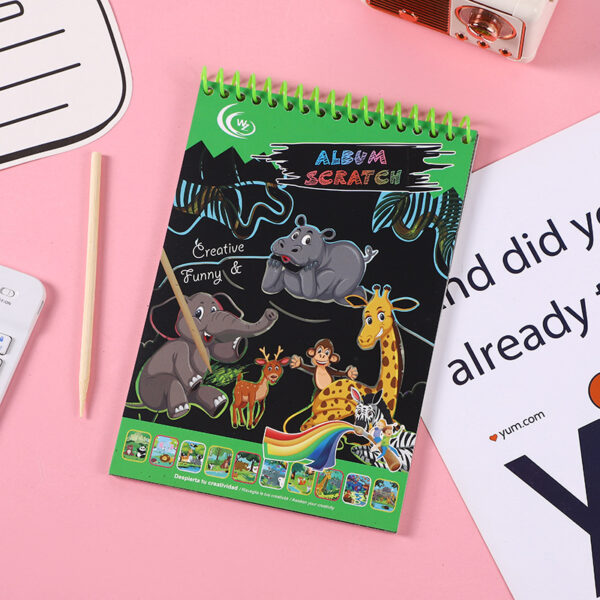 Wholesale Kidsren's Colorful Scratch-Off Book