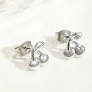 Steel Color / Ear Studs