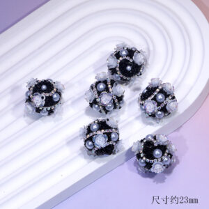 Black diamond flower ball